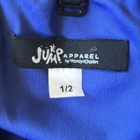 Blue and green dress - Picture 3 of 6